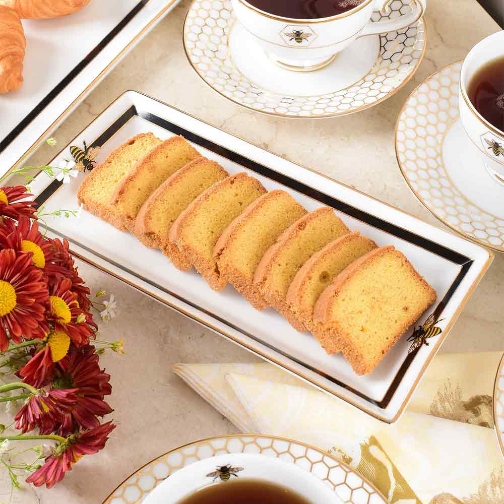 Coffee Mug and Snack Platter Combo - Gift Box | Black | Bee ICHKAN