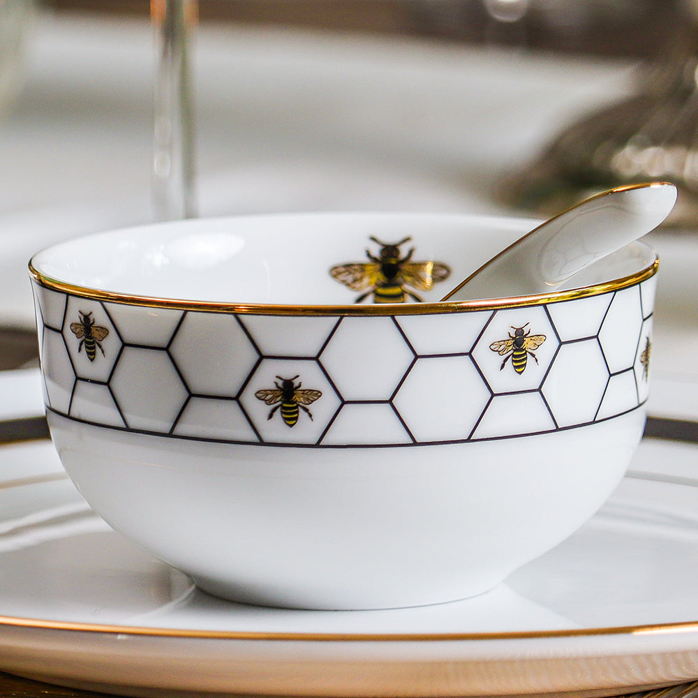 33 pc Dinner set | Black | Bee ICHKAN