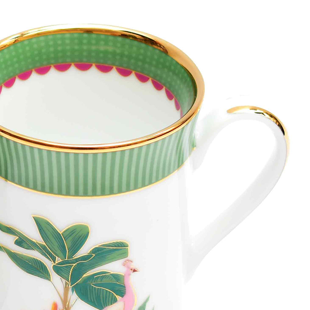 Classic Coffee Mug Set of 6 | Green | Mayura ICHKAN