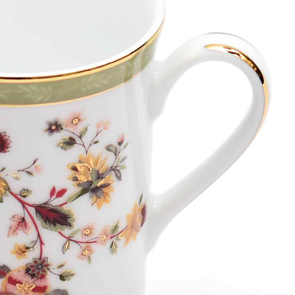 Classic Coffee Mug Set of 4 - Gift Box | Green | Bloom ICHKAN