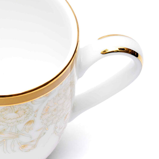 Coupe Coffee Mug Set of 6 | Yellow | Mustard Iris ICHKAN