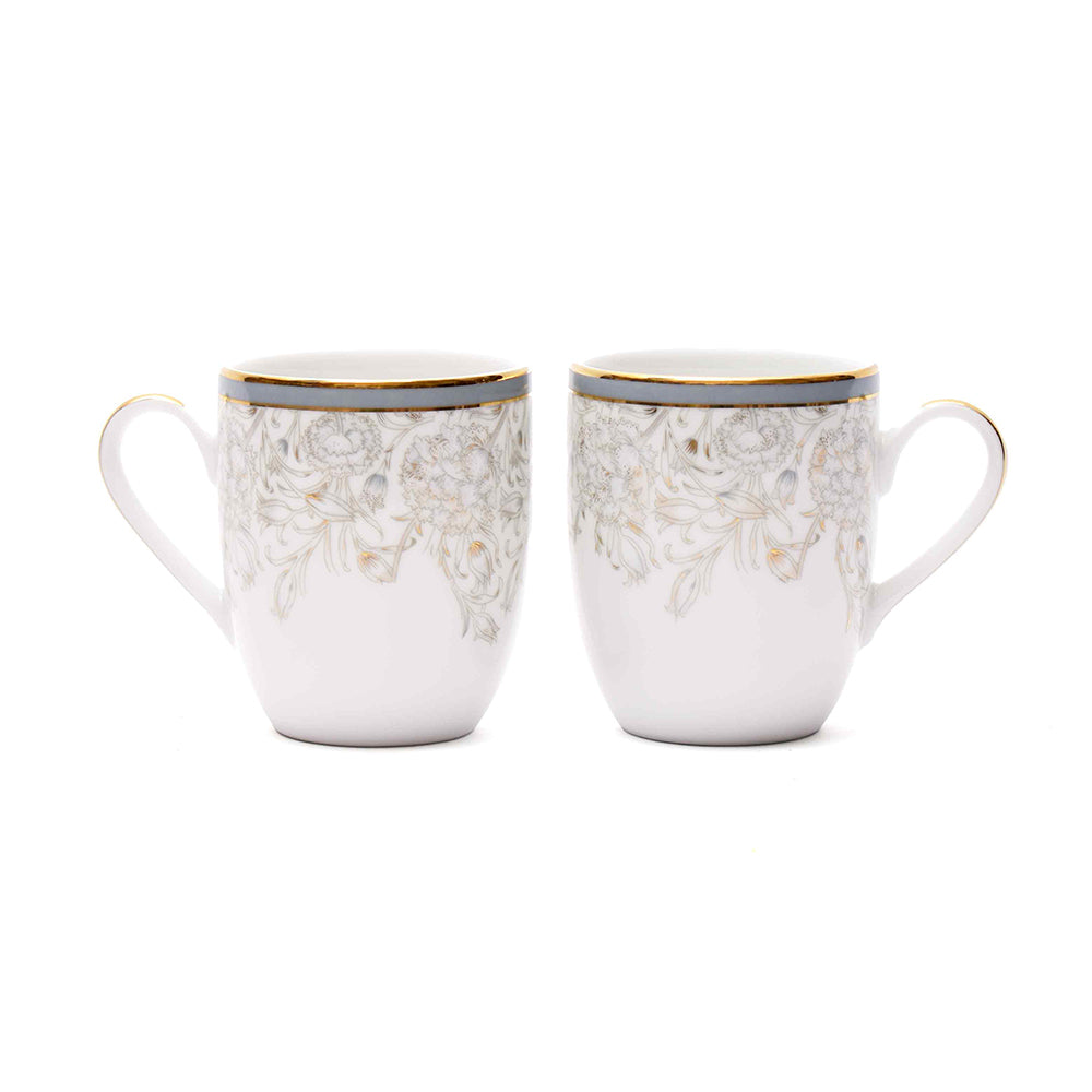 Coupe Coffee Mug Set of 6 | Grey | Grey Iris ICHKAN