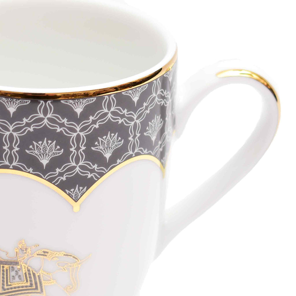 Coupe Coffee Mug Set of 6 | Grey | Grey Legacy ICHKAN