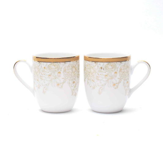 Coupe Coffee Mug Set of 2 | Yellow | Mustard Iris ICHKAN