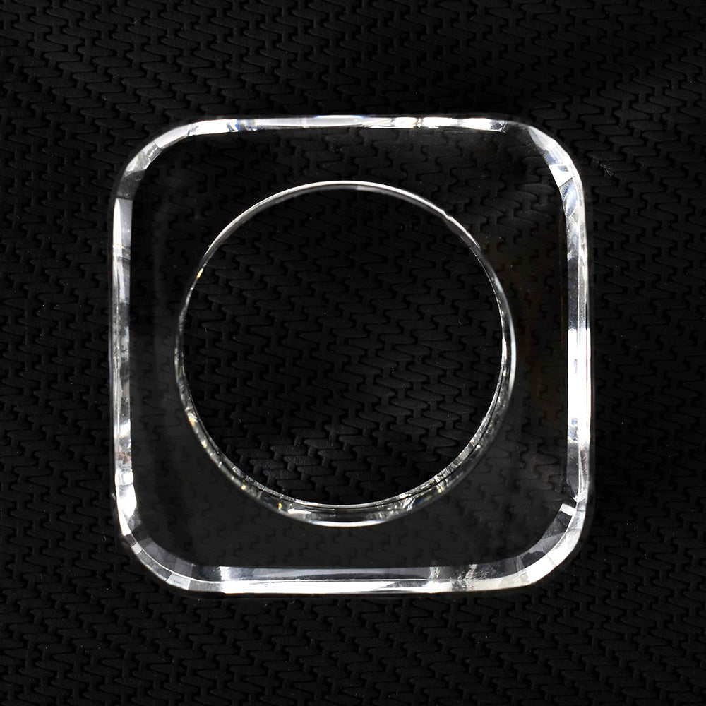 Crystal Square Napkin Ring | Transparent | Crystal Napkin Rings ICHKAN by Day To Day