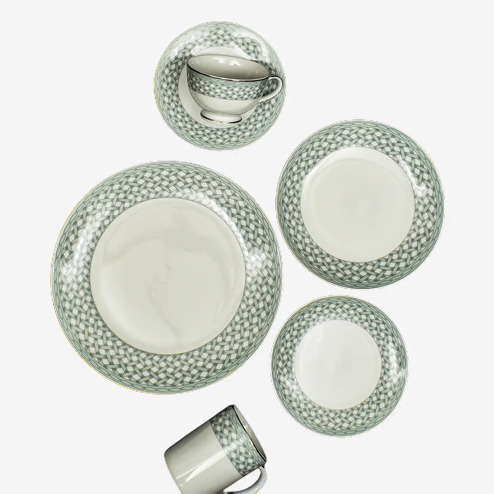 33 pc Dinner set | Blue | Valera ICHKAN