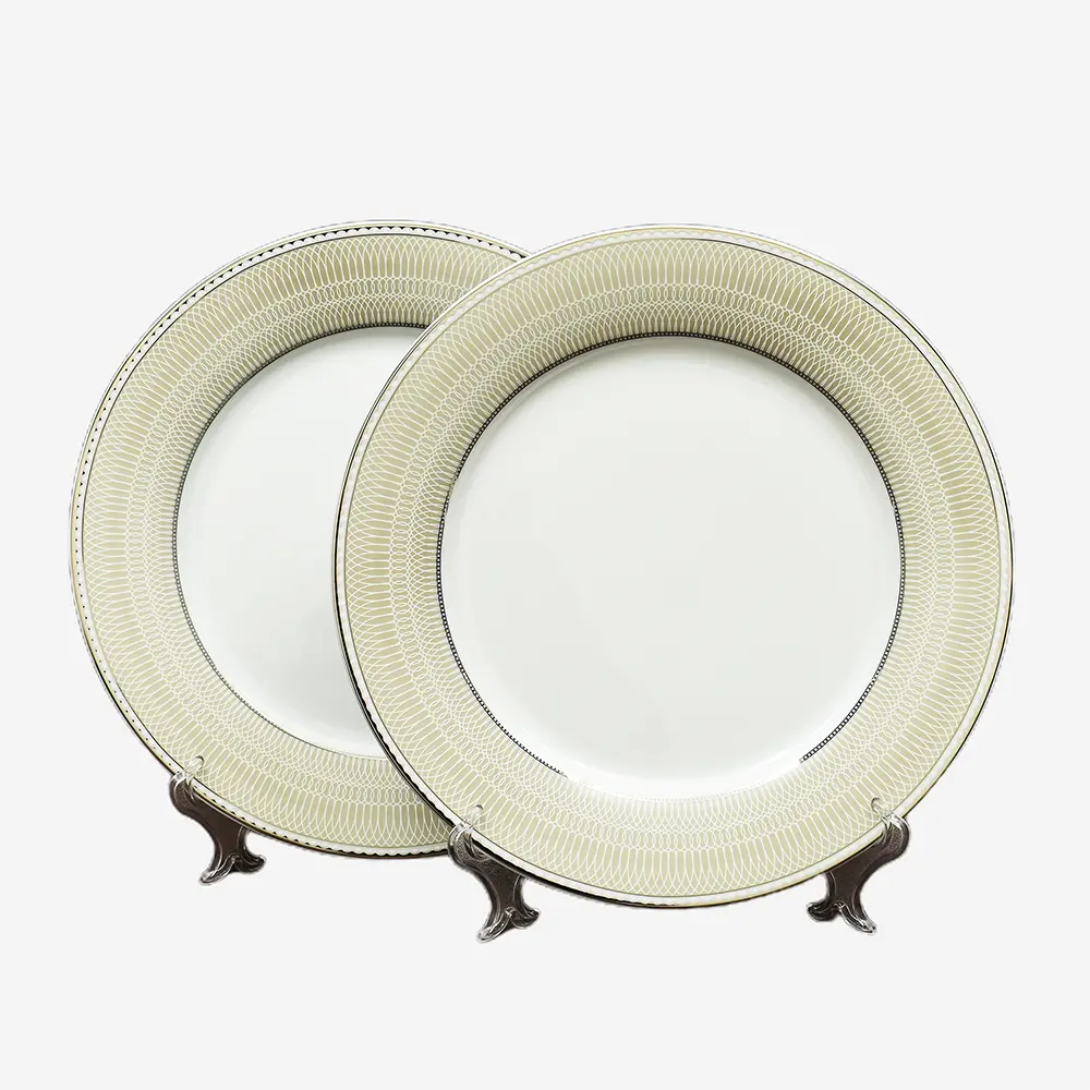 33 pc Dinner set | Beige | Shine Platin ICHKAN