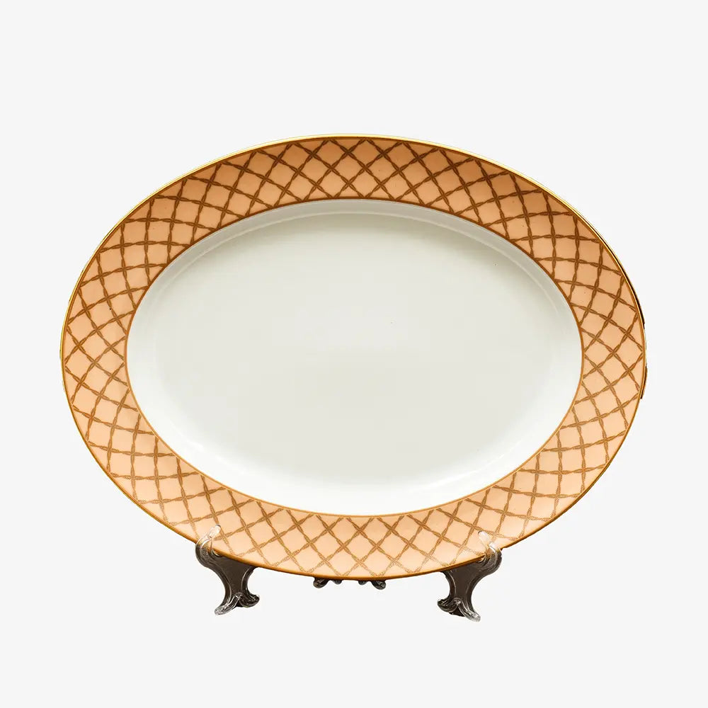 33 pc Dinner set | Peach | Angel Rope ICHKAN