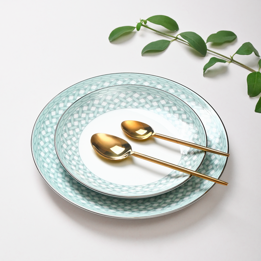 33 pc Dankotuwa Sri Lanka Dinner set | Blue | Valera ICHKAN