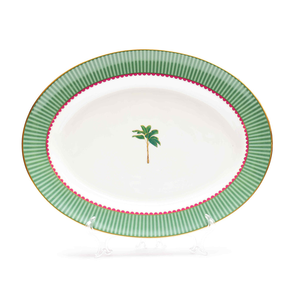 21 pc Dinner set | Green | Mayura ICHKAN