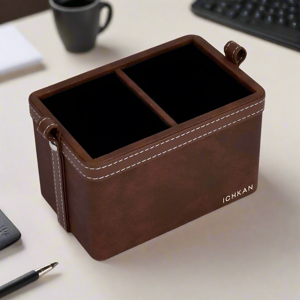 Cosmetic / Stationery Holder | Brown | Doté ICHKAN by Day To Day