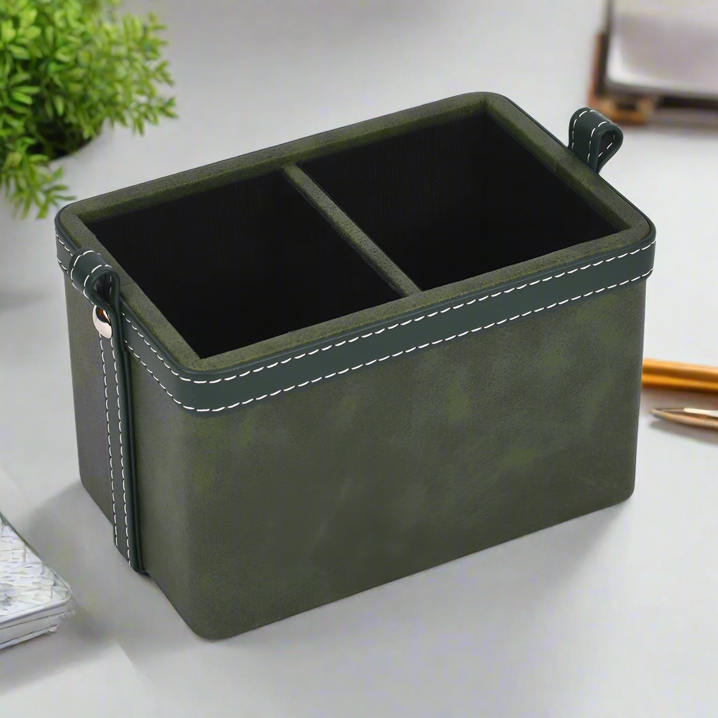 Cosmetic / Stationery Holder | Dark Olive | Doté ICHKAN by Day To Day