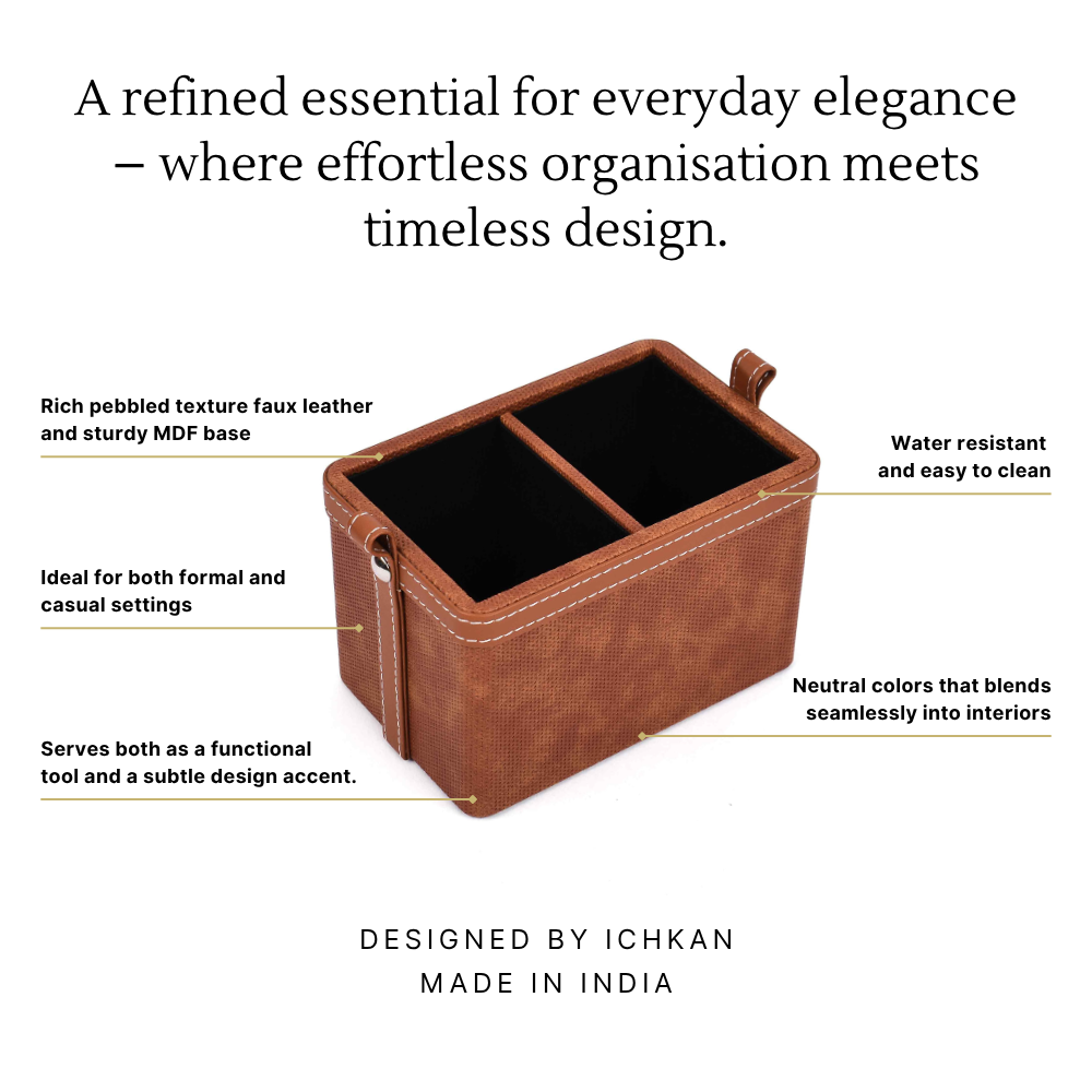 Cosmetic / Stationery Holder | Tan | Doté ICHKAN by Day To Day