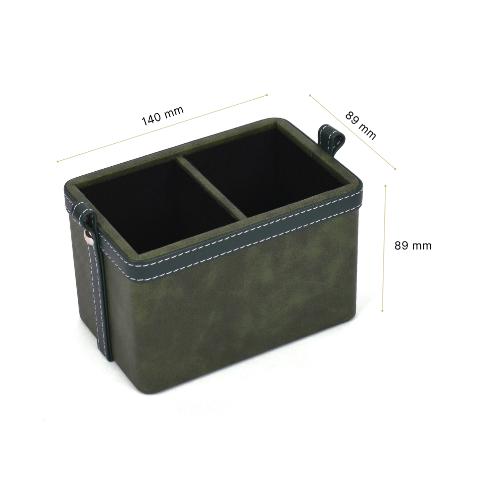 Cosmetic / Stationery Holder | Dark Olive | Doté ICHKAN by Day To Day