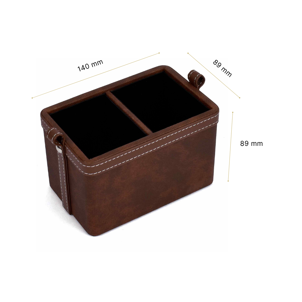 Cosmetic / Stationery Holder | Brown | Doté ICHKAN by Day To Day