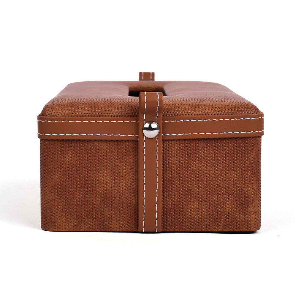 Rectangle Tissue Box | Tan | Doté ICHKAN by Day To Day