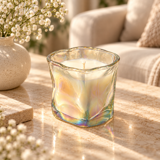Fresh Balsam Scented Soy Wax Candle | Clear Glass Container ICHKAN by Day To Day