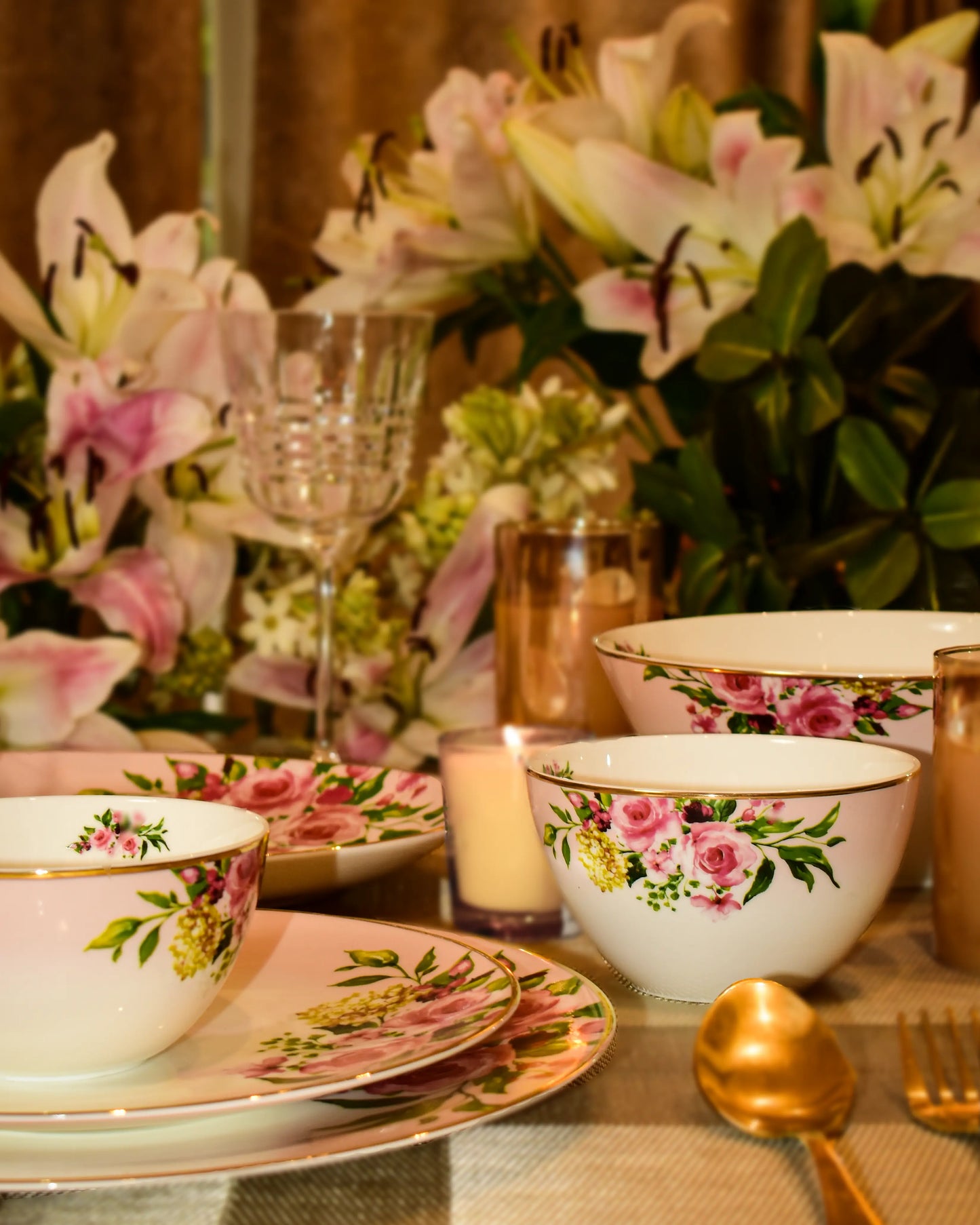 Garland Dinner Set | 21 Pieces Ichkan