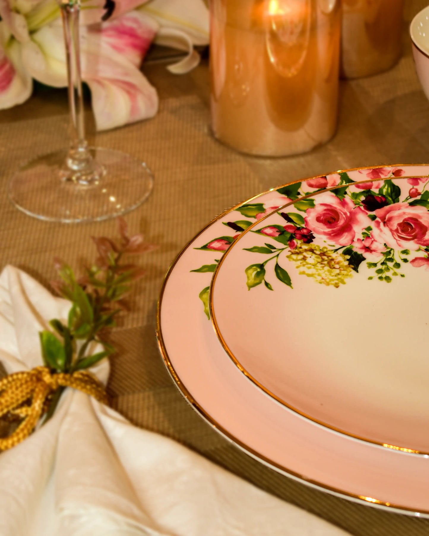 Garland Dinner Set | 21 Pieces Ichkan