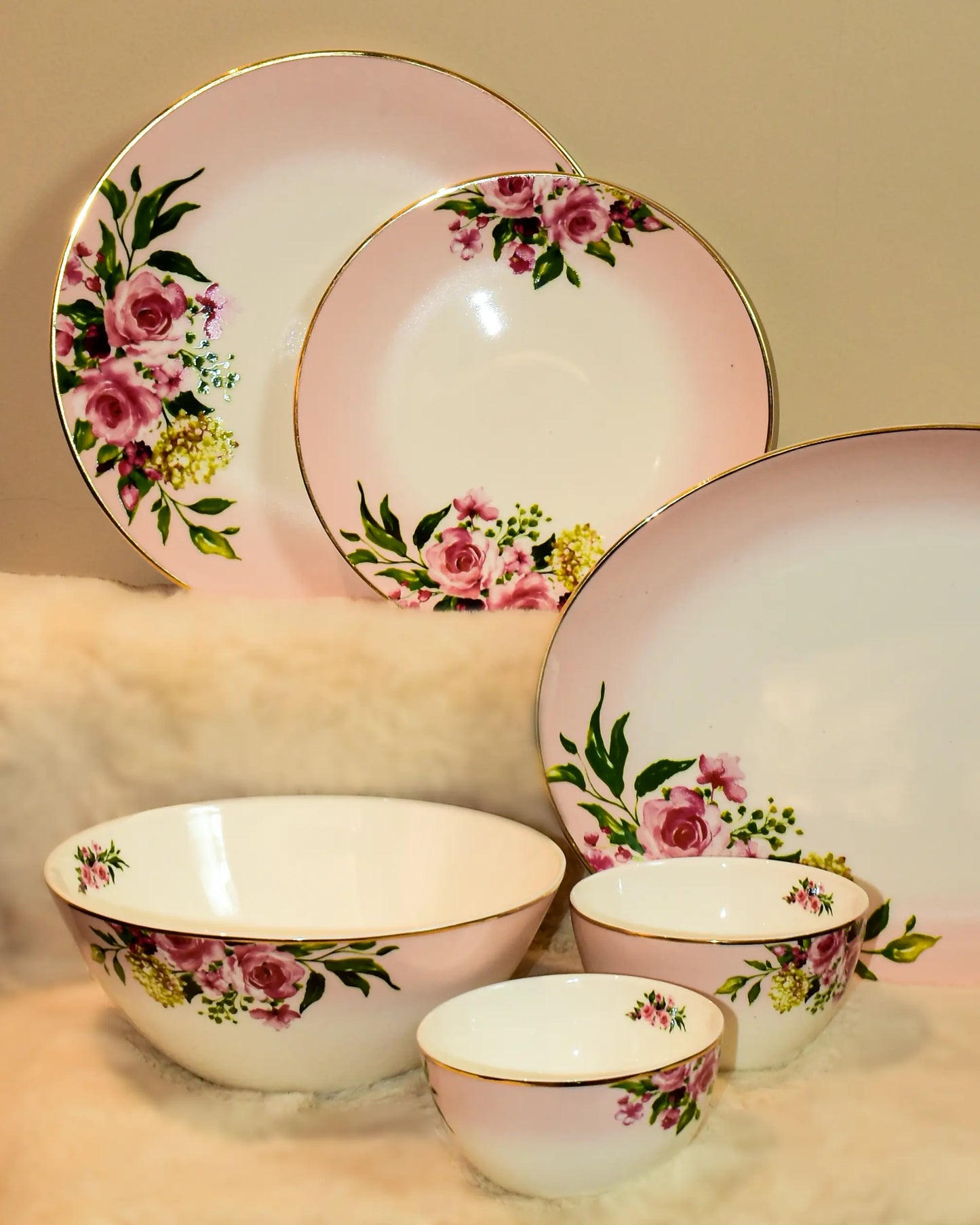 Garland Dinner Set | 21 Pieces Ichkan