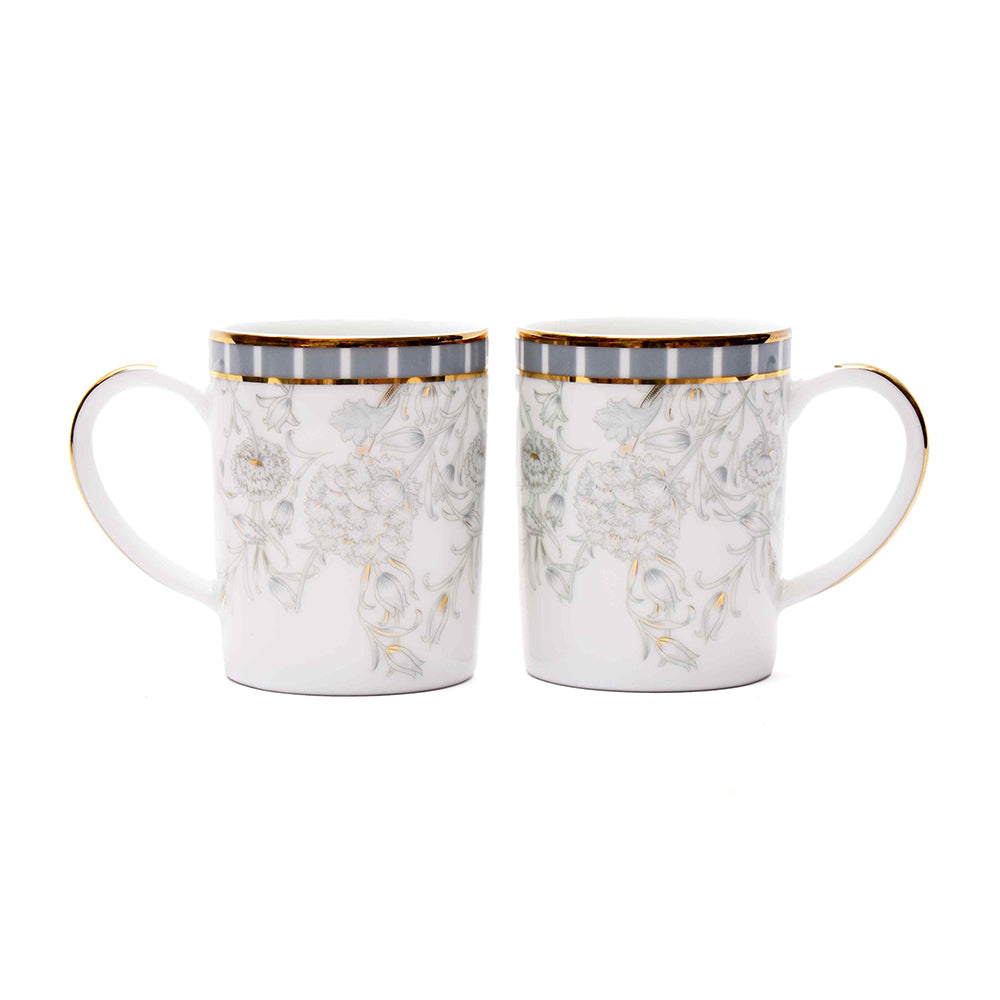 Mug Set 2pc with Gift Box | Grey | Grey Iris ICHKAN