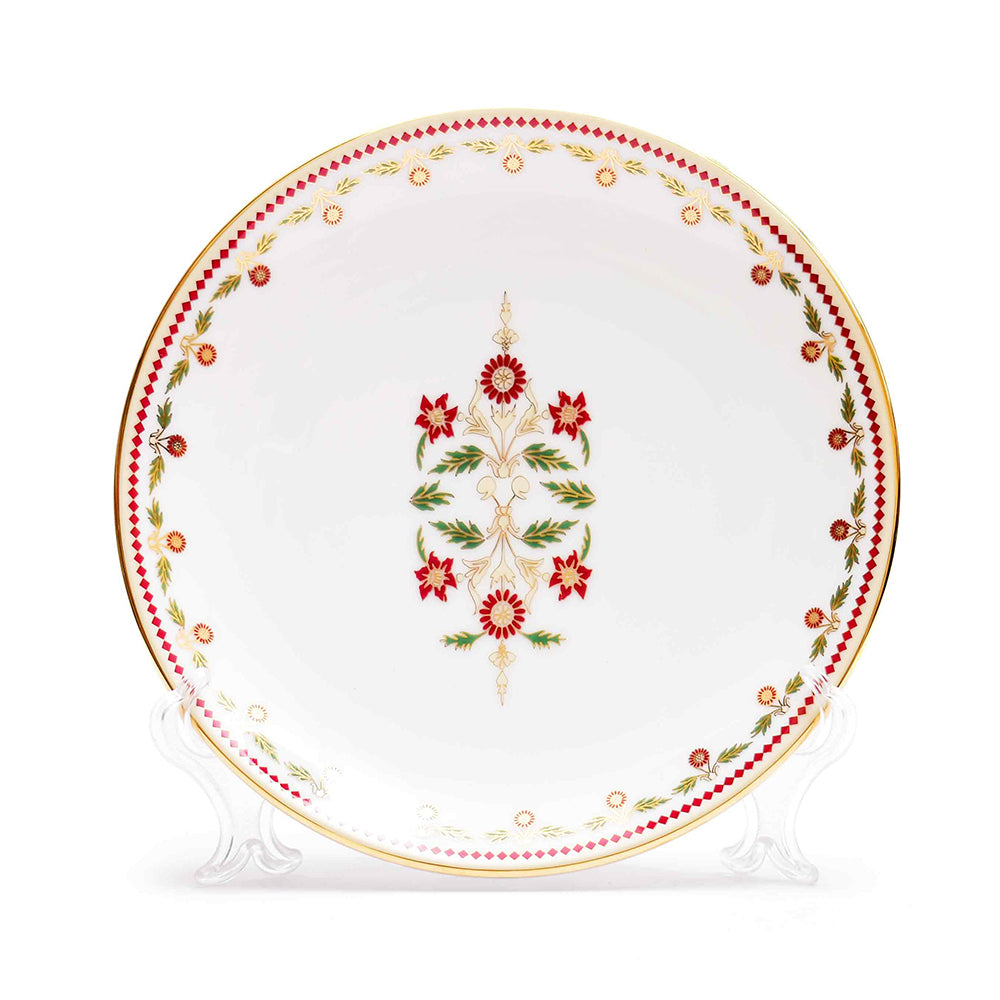 21 pc Dinner set | Red | Kokanadam ICHKAN