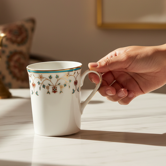 Classic Coffee Mug Set of 2 | Blue | Mavi ICHKAN by Day To Day