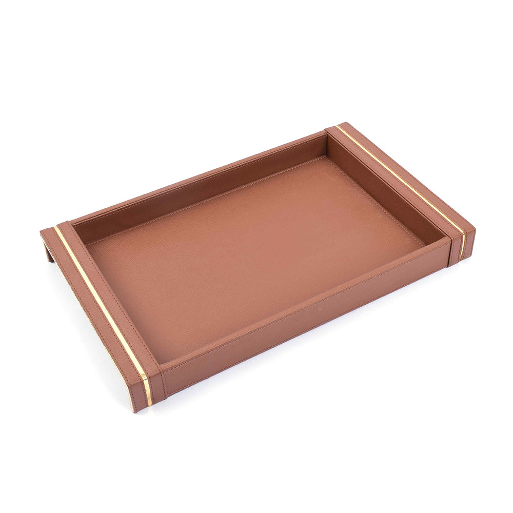 Rectangle Serving Tray Set of 2 | Brown | Midnight ICHKAN by Day To Day
