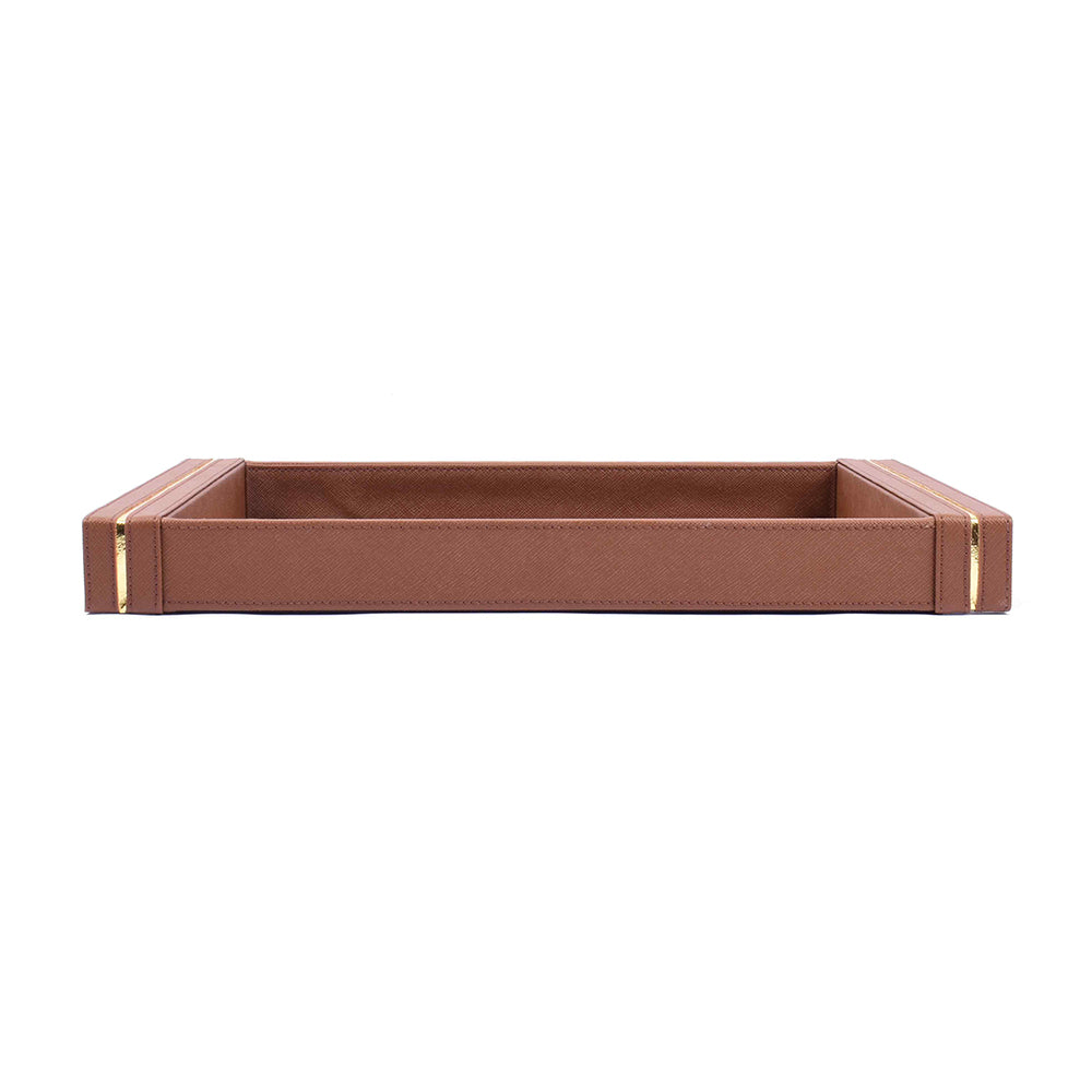 Rectangle Serving Tray Set of 2 | Brown | Midnight ICHKAN by Day To Day