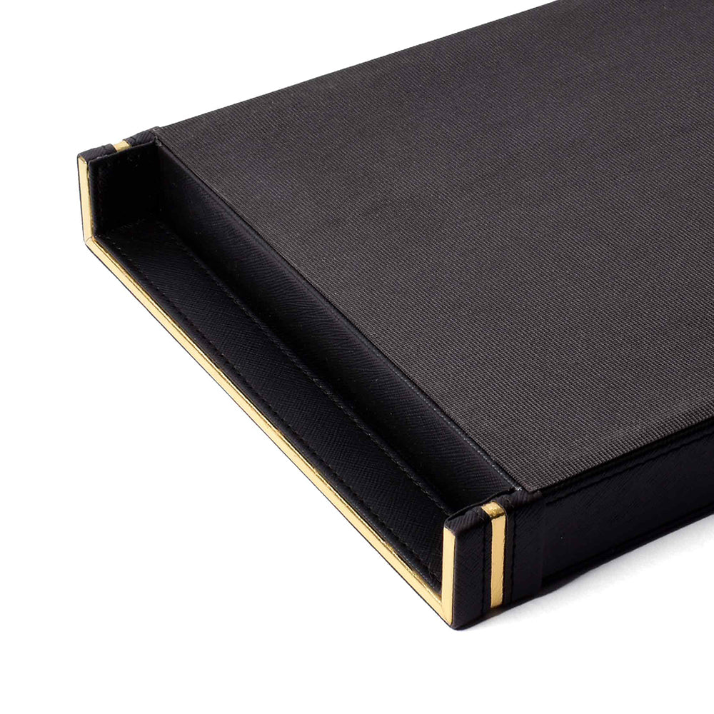 Rectangle Serving Tray Set of 2 | Black | Midnight ICHKAN by Day To Day