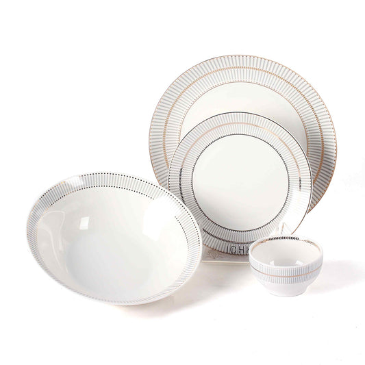 20 Pc Dinner set | Monarchy Grey | Ichkan Roots