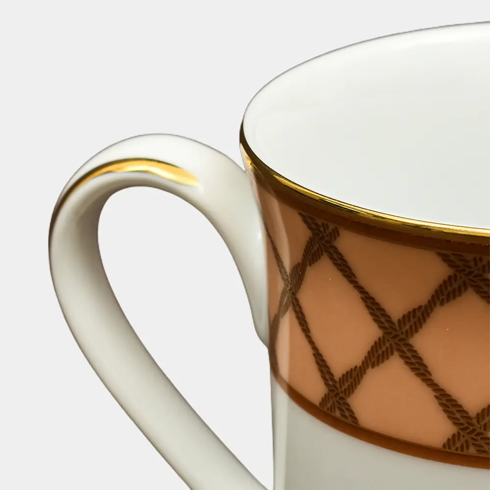 Mug Set 2pc with Gift Box | Peach | Angel Rope ICHKAN
