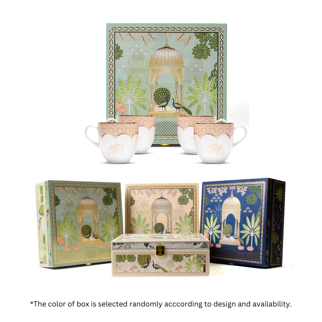 Pete's Coffee Mug Set of 4 - Gift Box | Peach | Peach Legacy ICHKAN