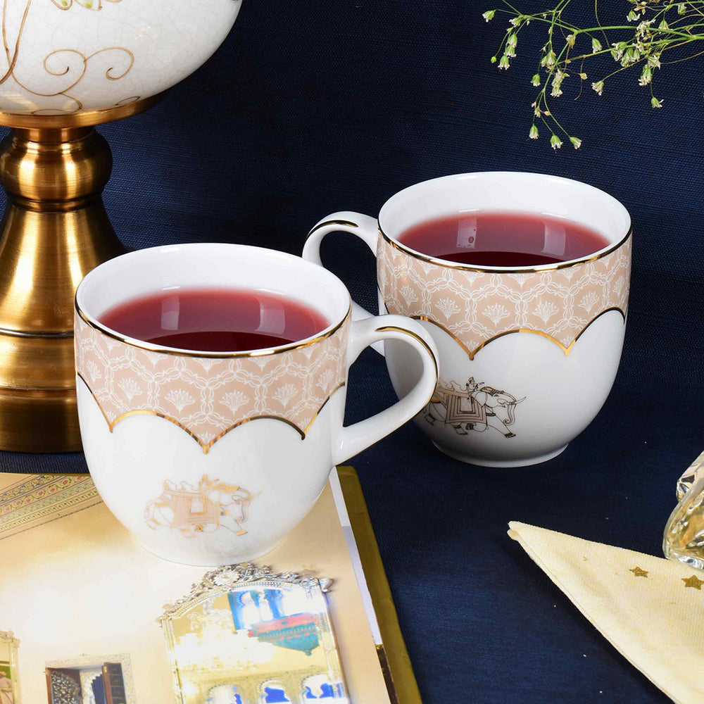 Pete's Coffee Mug Set of 4 - Gift Box | Peach | Peach Legacy ICHKAN