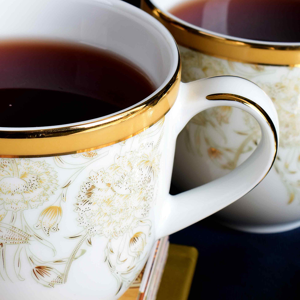 Pete's Coffee Mug Set of 4 - Gift Box | Yellow | Mustard Iris ICHKAN