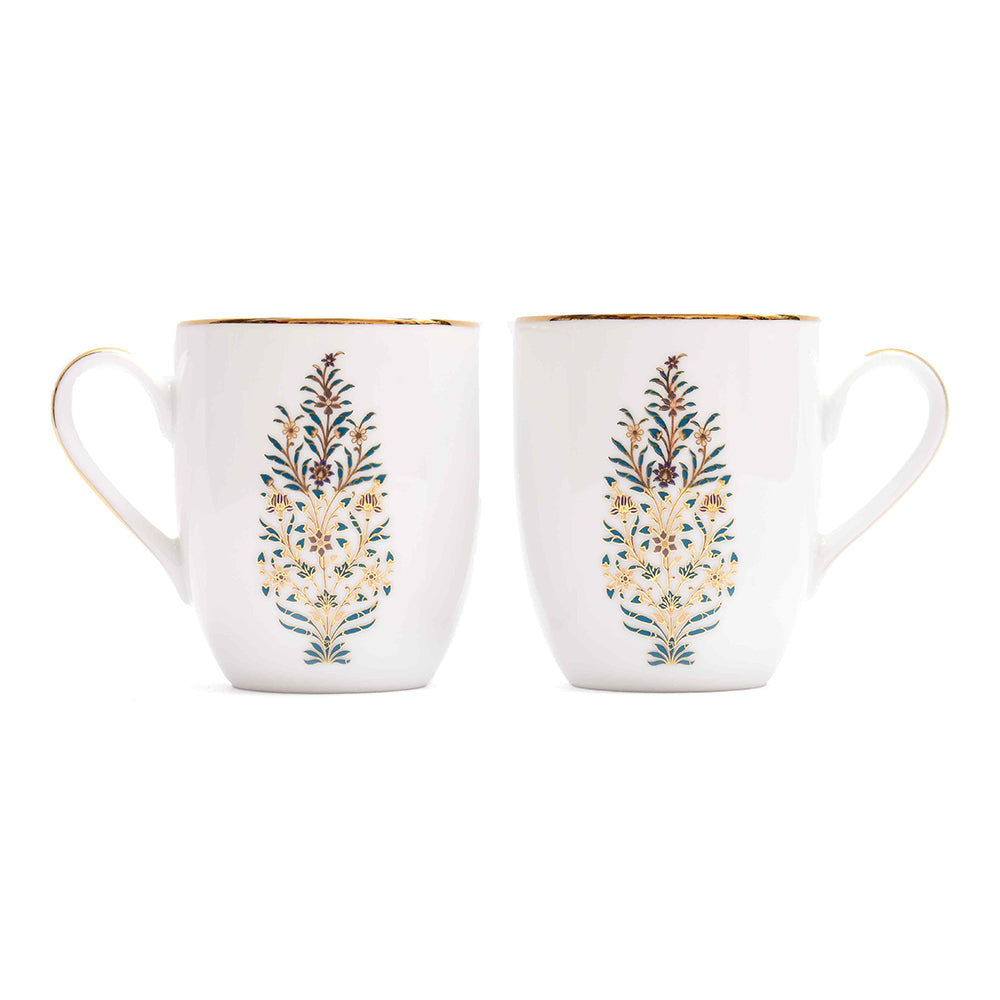Coffee Mug and Snack Platter Combo - Gift Box | Green | Shahi ICHKAN by Day To Day