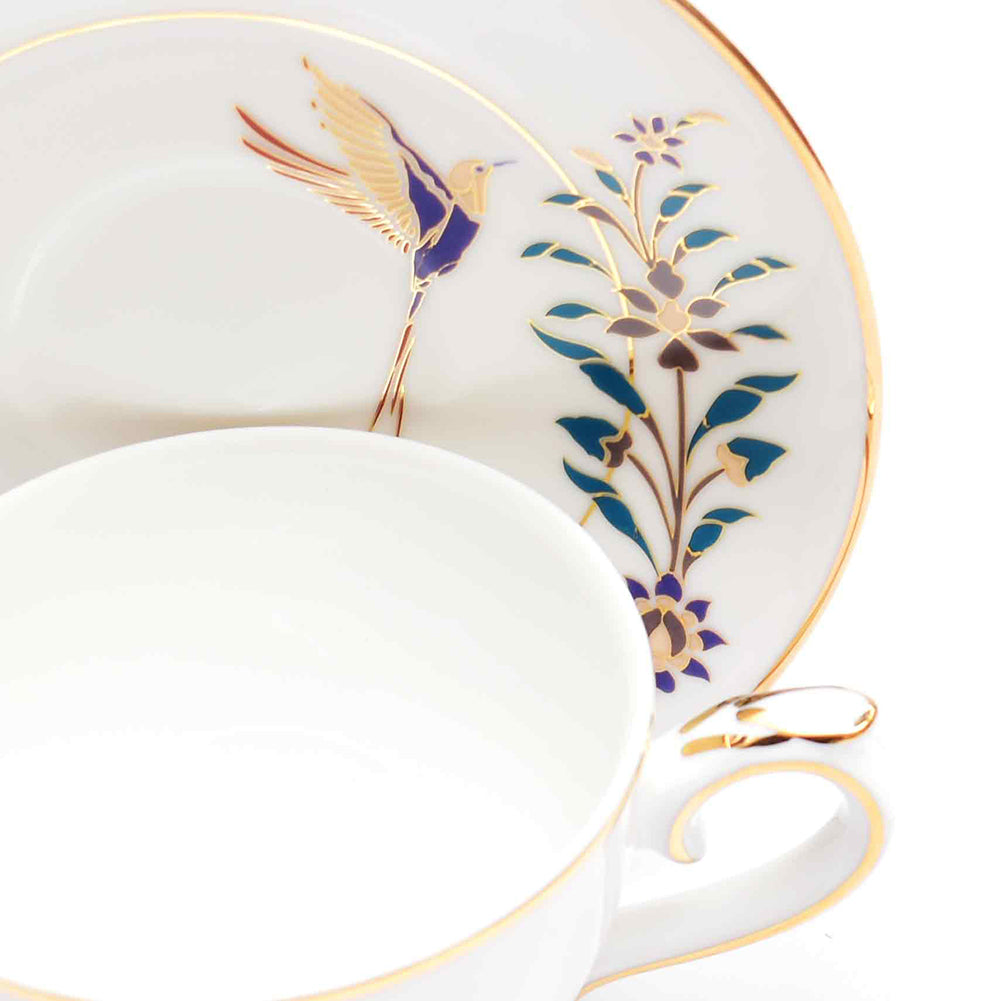 Tea Cup & Saucer 12pc | Green | Shahi ICHKAN