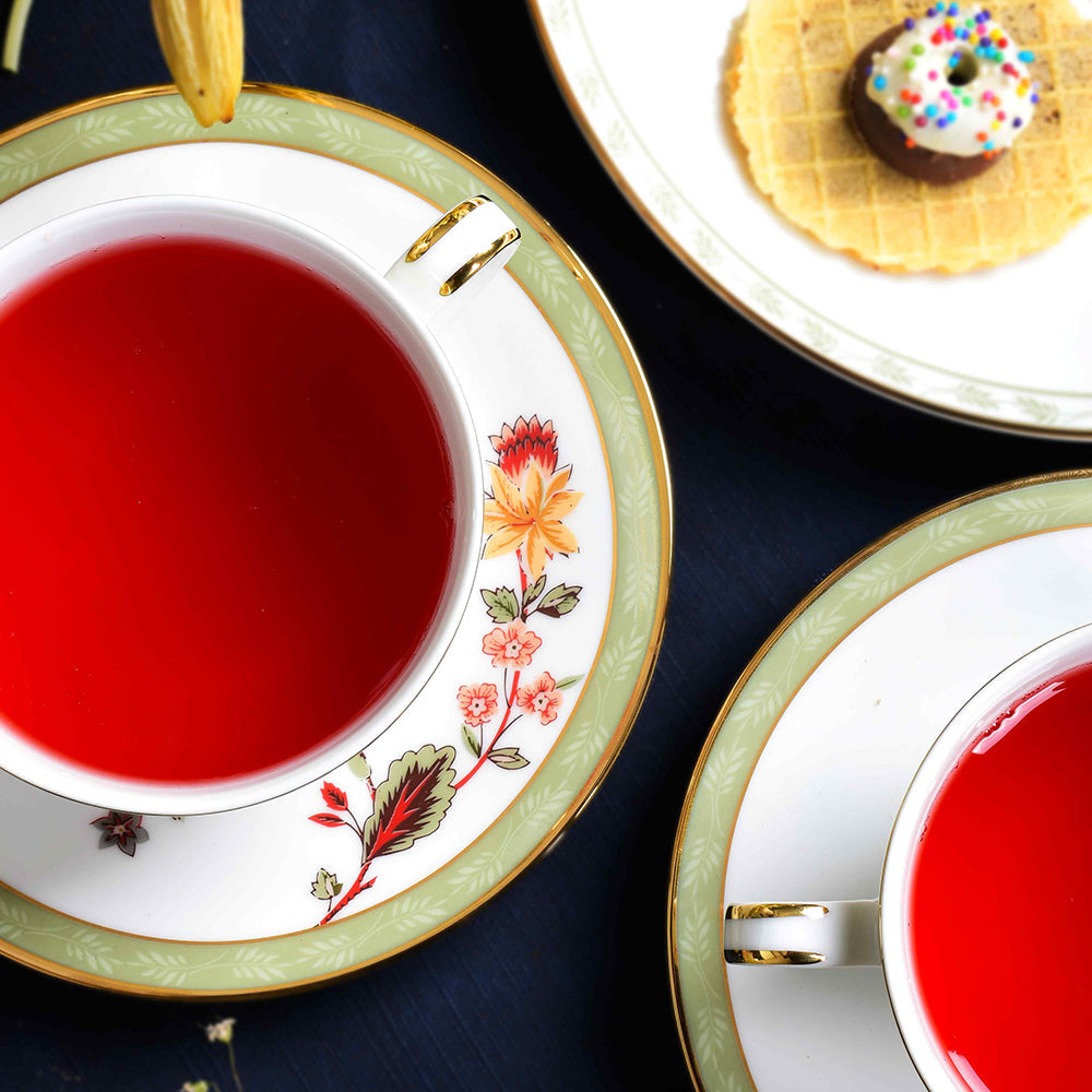 Tea Set 17 pc | Green | Bloom ICHKAN