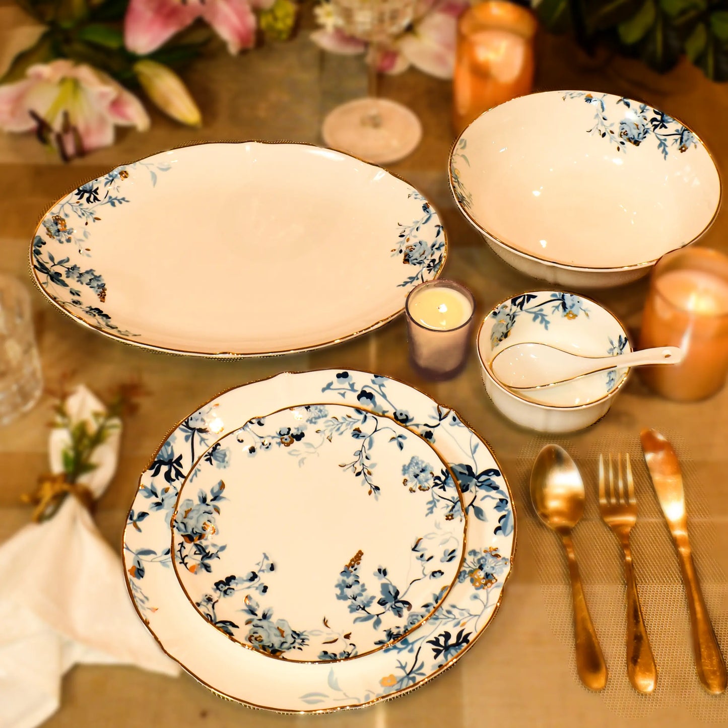 Verona Dinner Set | 21 Pieces Ichkan