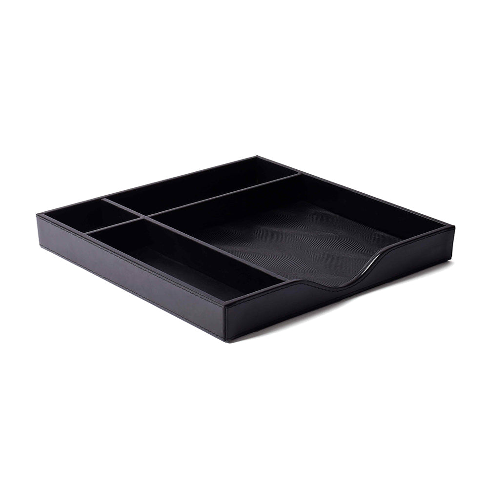 Square Tray Organizer | Black | Wave ICHKAN by Day To Day