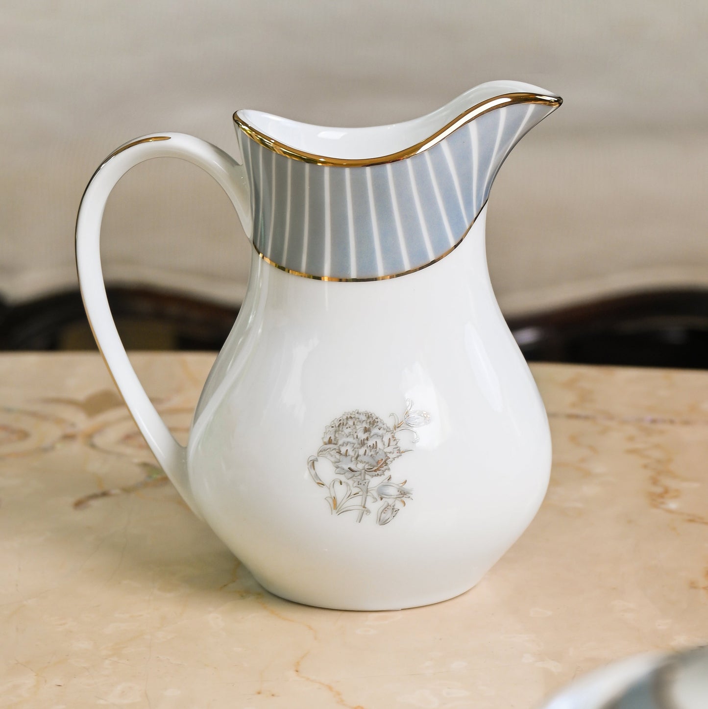 Tea Set 17 Pcs | Grey | Grey Iris ICHKAN