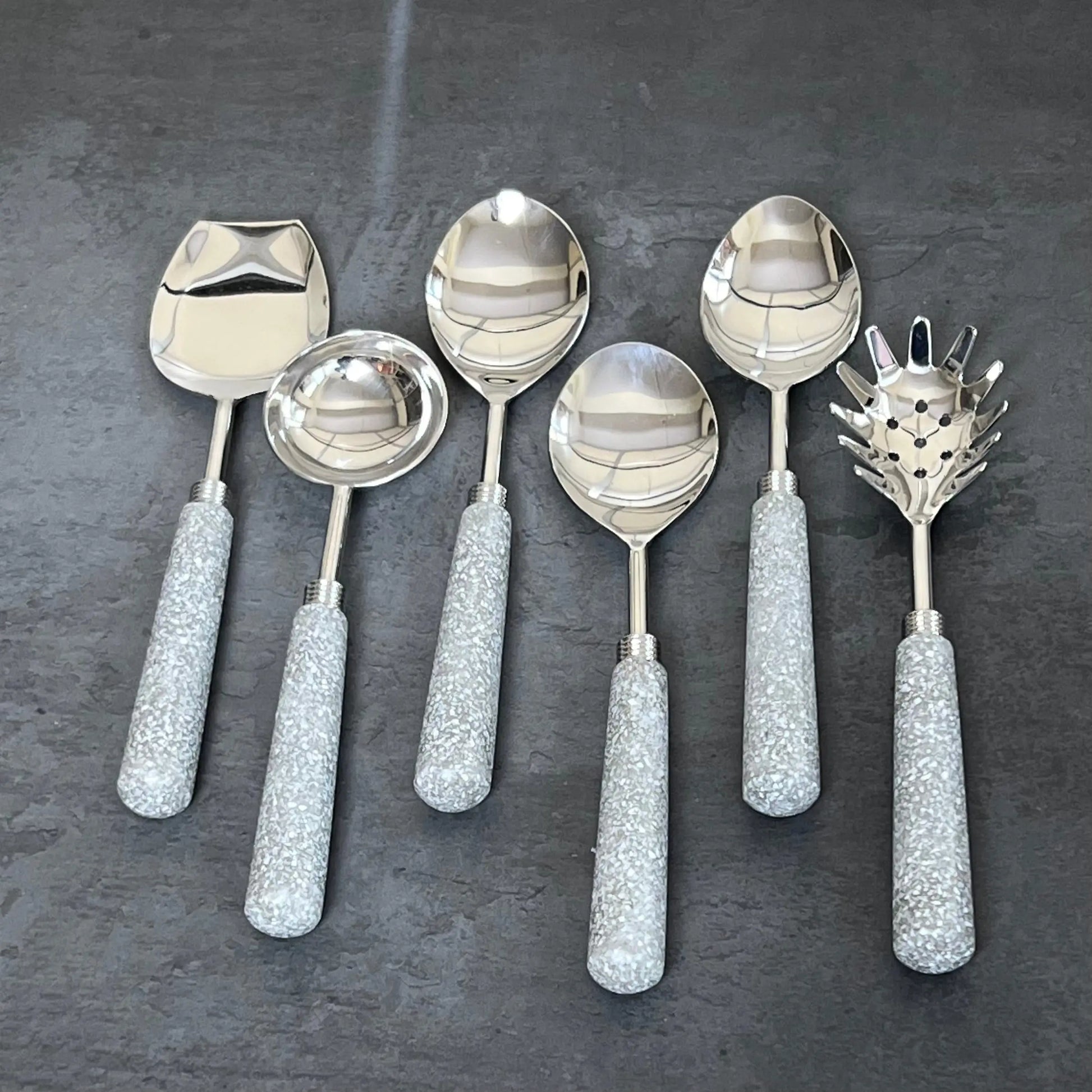 Stone - Serving Spoon Set Ichkan