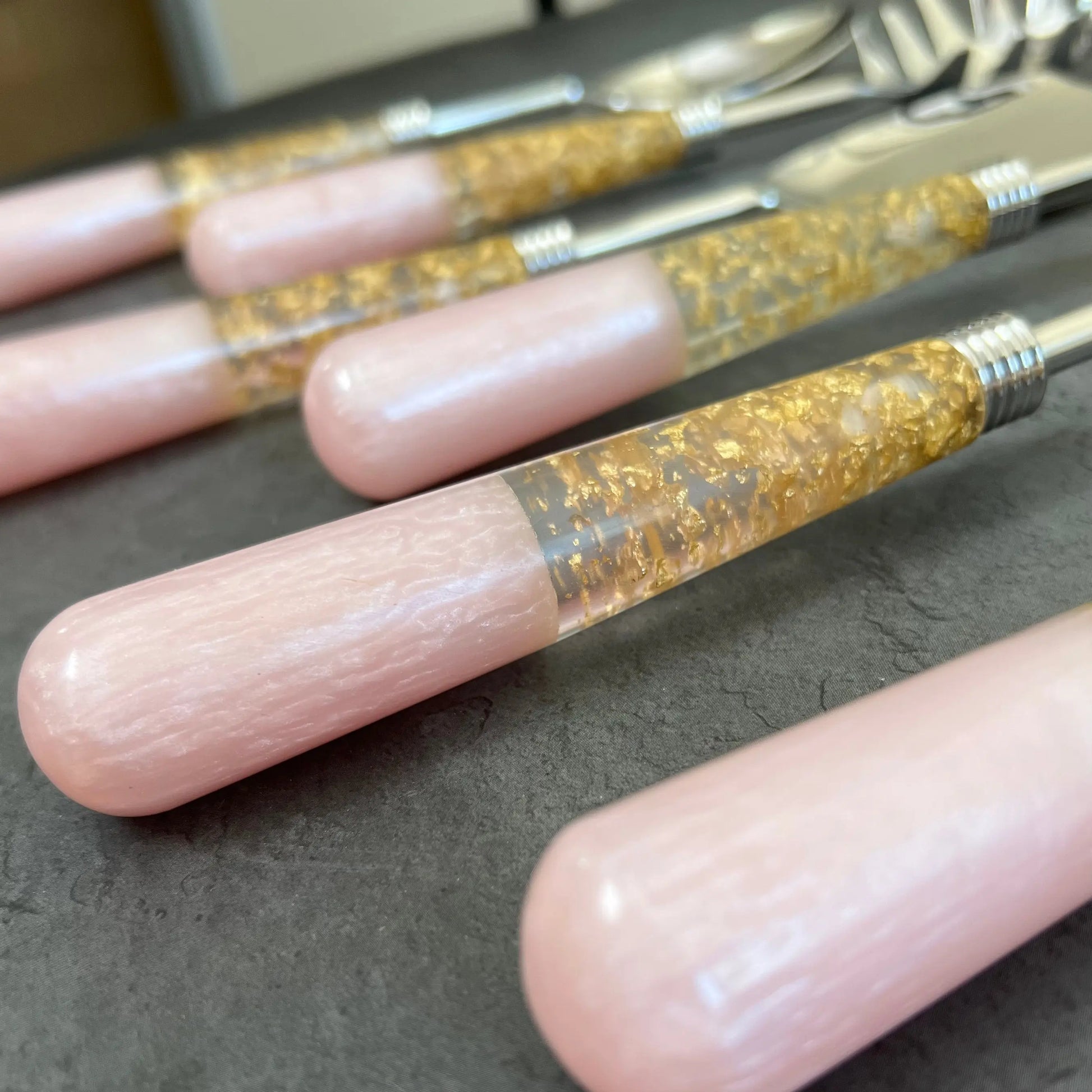 Pink marble - Serving Spoon Set Ichkan