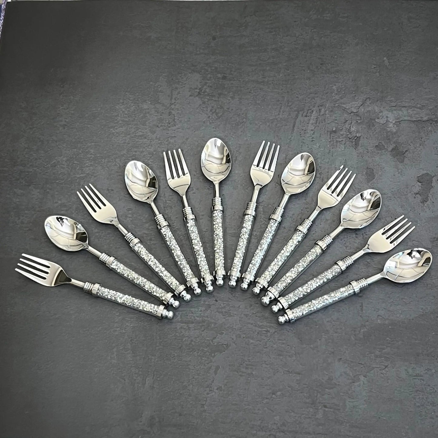 Night Shimmer - Cutlery Set of 12 Ichkan