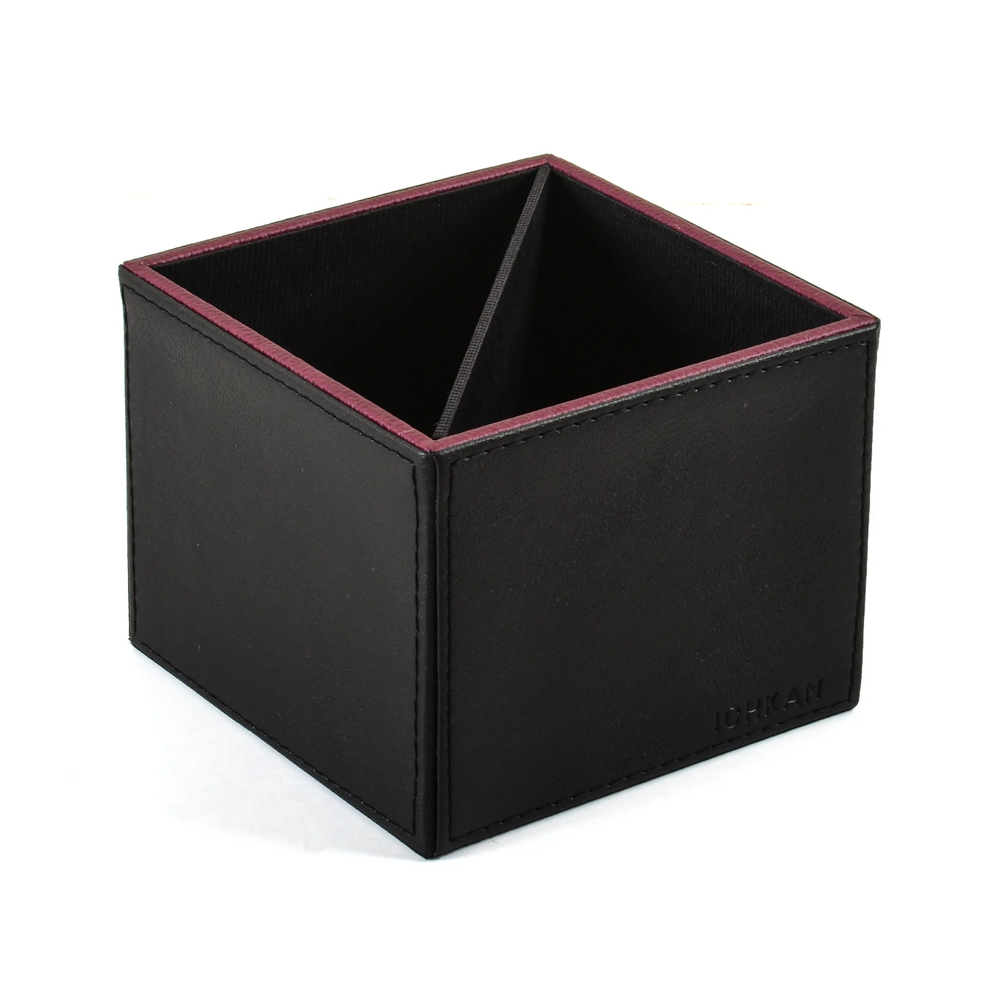 Leatherette Cosmetic/Pen Holder | Black | Axis 2.0 ICHKAN