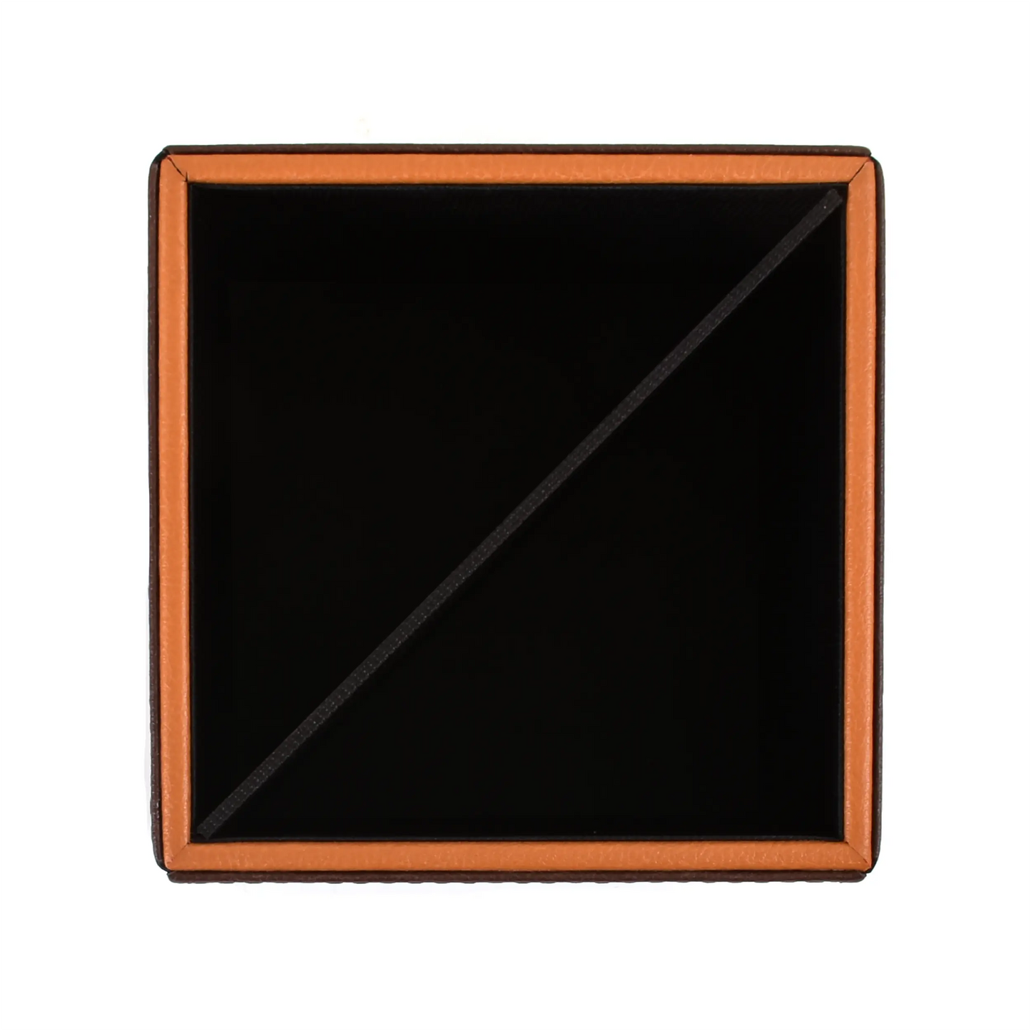 Leatherette Cosmetic/Pen Holder | Dark Brown | Axis 2.0 ICHKAN