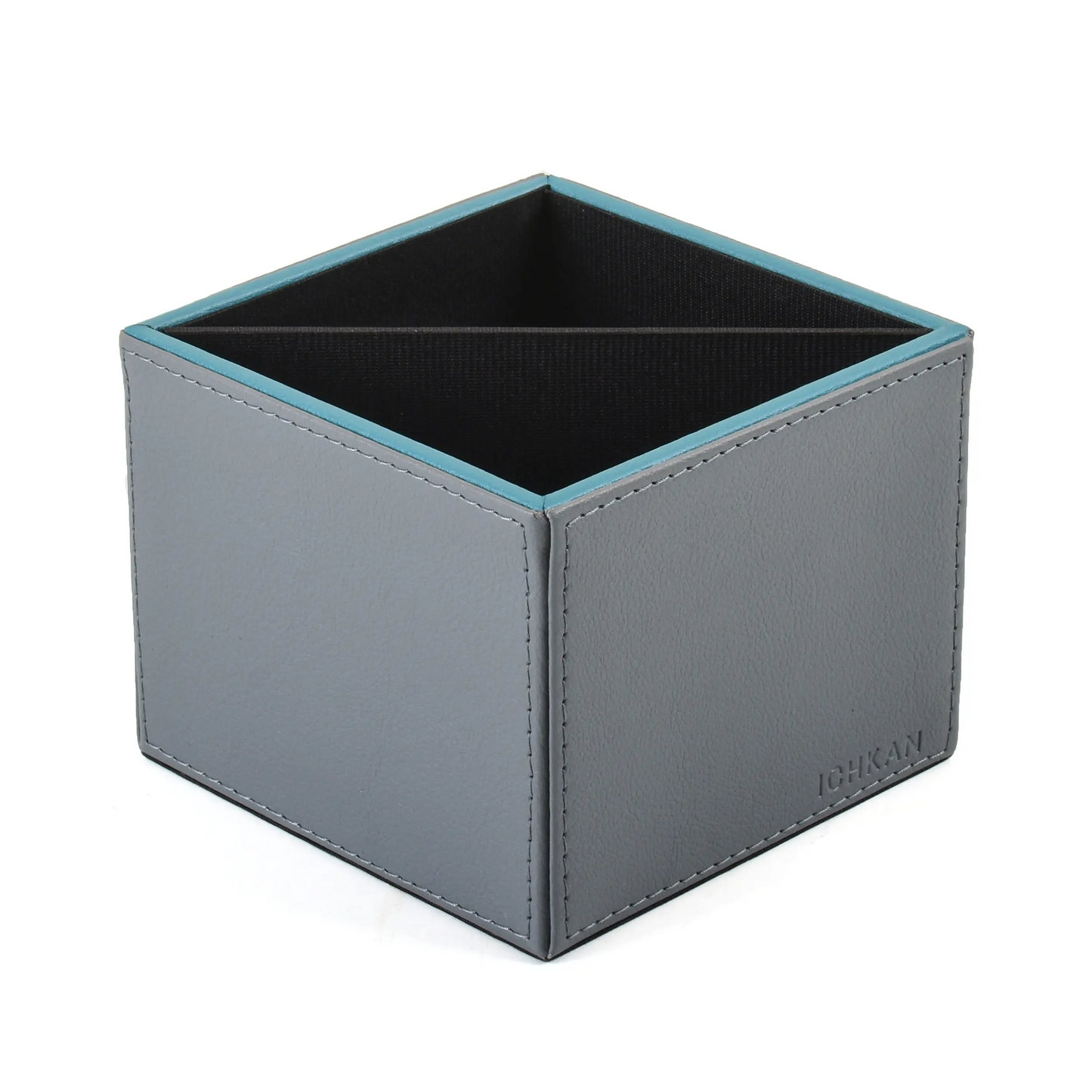 Leatherette Cosmetic/Pen Holder | Grey | Axis 2.0 ICHKAN