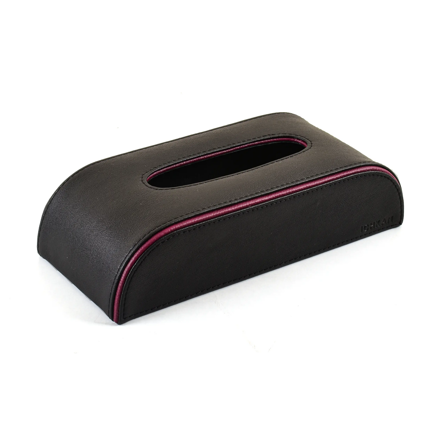 Leatherette Curve Tissue Holder | Black | Axis 2.0 ICHKAN
