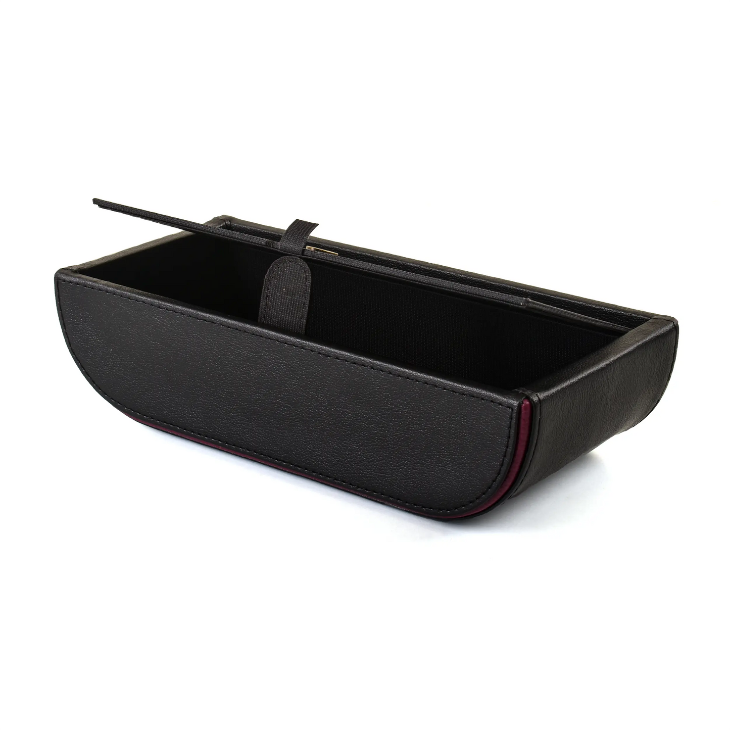 Leatherette Curve Tissue Holder | Black | Axis 2.0 ICHKAN