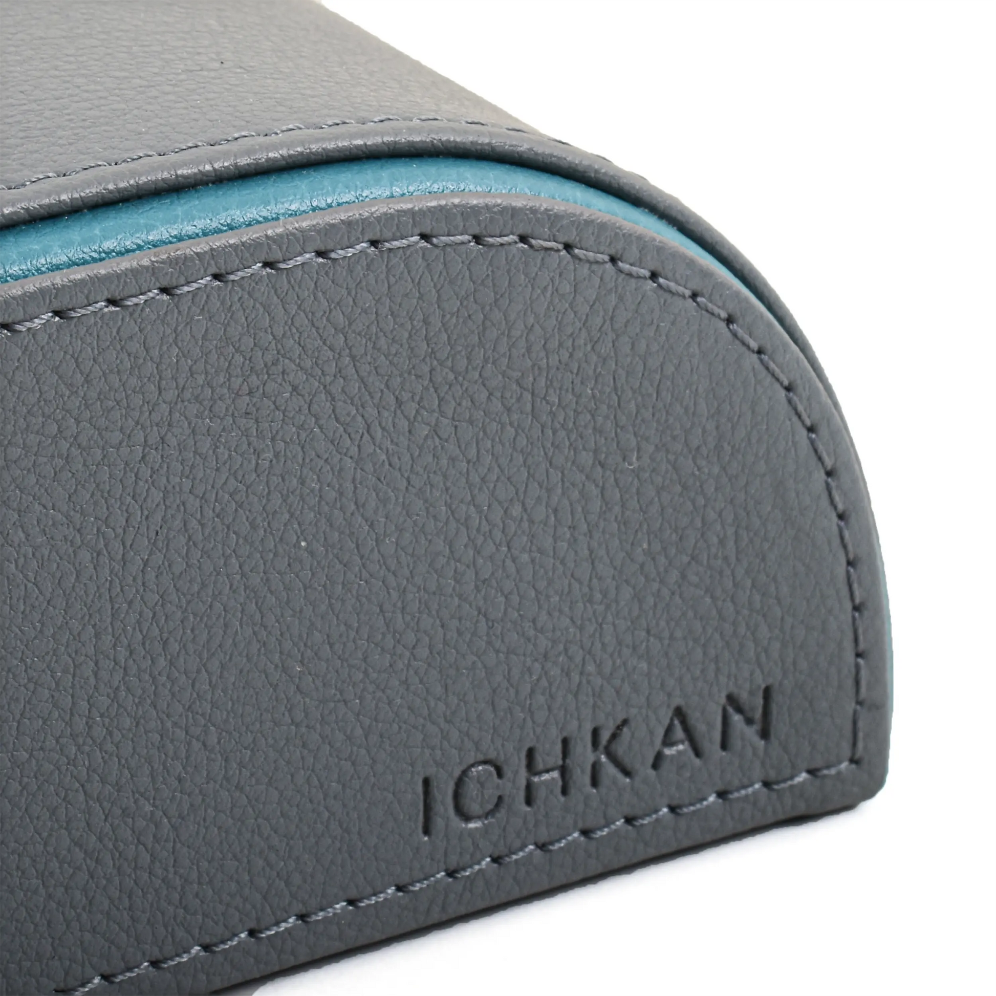Leatherette Curve Tissue Holder | Grey | Axis 2.0 ICHKAN